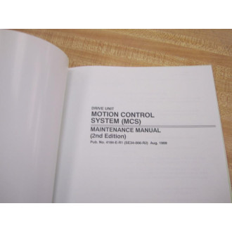 Okuma MCS Motion Control Systems Maintenance Manual - Used