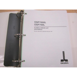 Okuma OSP7000L CNC Systems Manual - Used