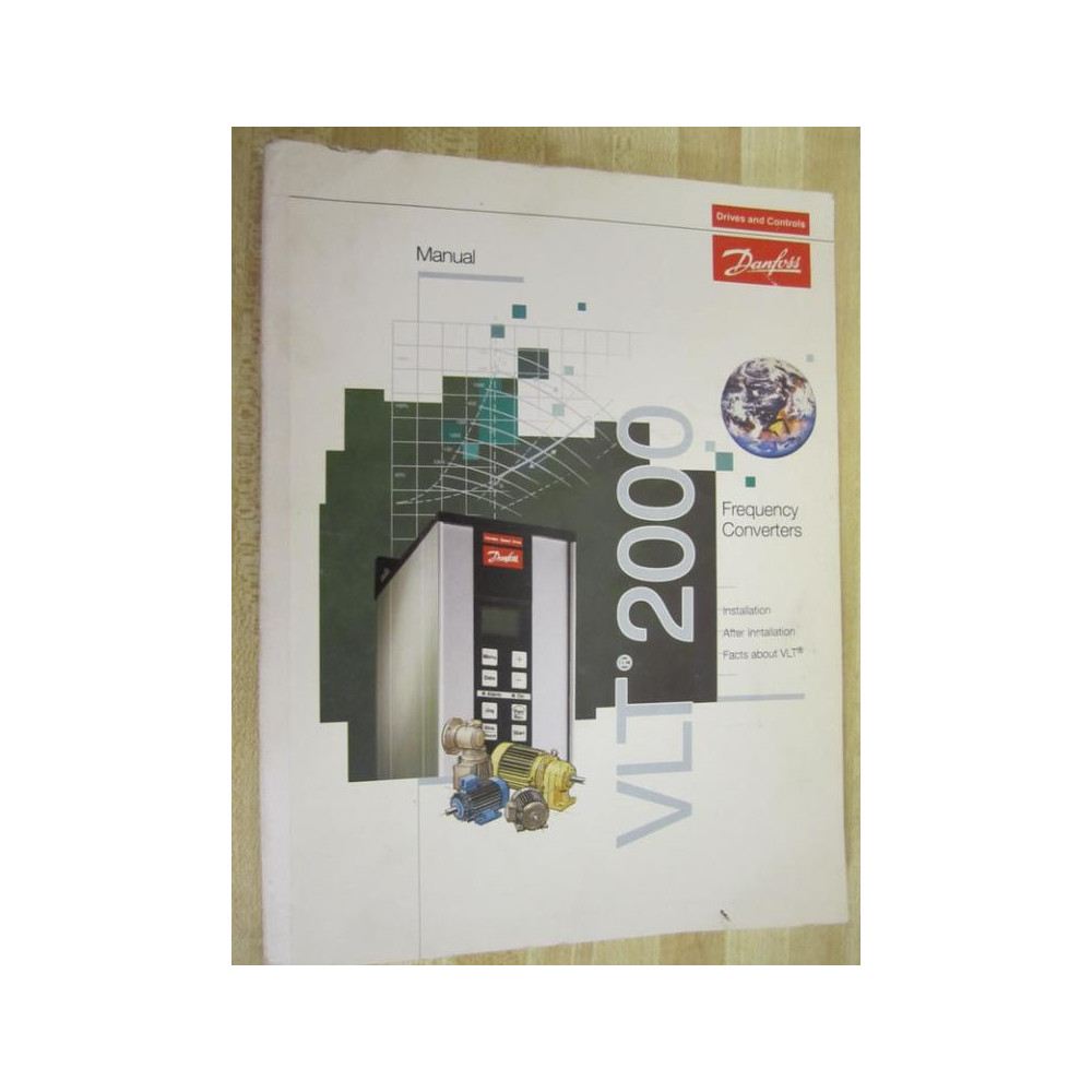 Danfoss VLT2000 Frequency Converters Manual - Used