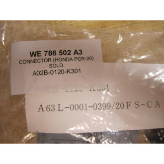 Honda A02B-0120-K301 A02B0236K301 Connector