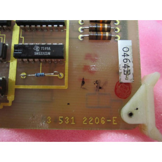 Cincinnati Milacron 3 531 2206-E Circuit Board  35312206E - Used