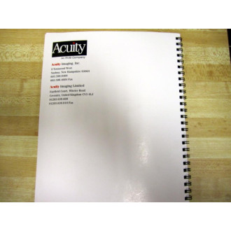 Acuity 985 Powervision Model Manual - Used