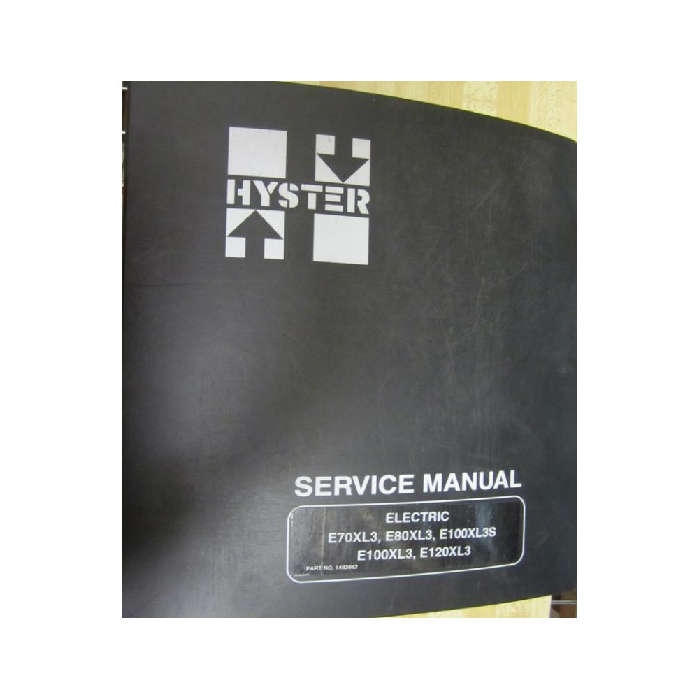 Hyster 1483862 Electric Service Manual Hy-1483862 - Used