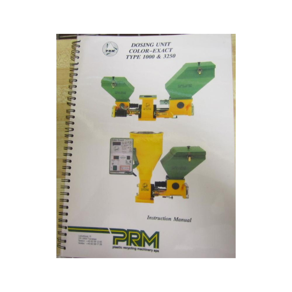 PRM 10003250 Instruction Manual - Used