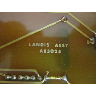 Landis Tool A85025 INT PC Board - Used