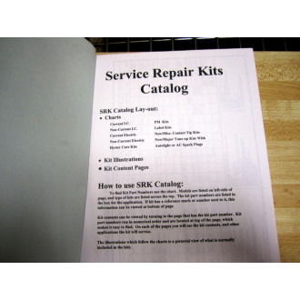 Hyster 852871 Service Repair Kits Catalog Hy-852871 - Used