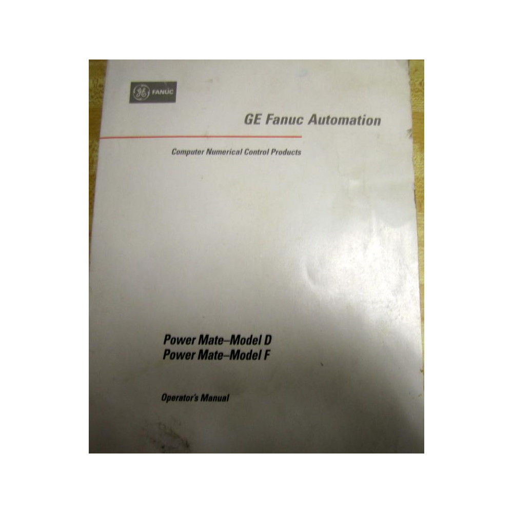 Fanuc GFZ-62094E04 Operator Manual GFZ62094E04 - Used