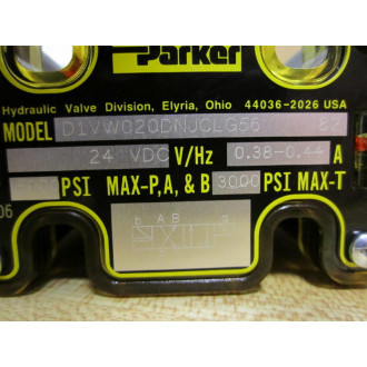 Parker D1VW020DNJCLG56 Directional Control Valve