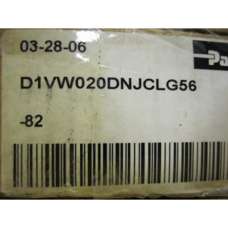 Parker D1VW020DNJCLG56 Directional Control Valve