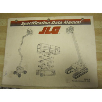 JLG 3124016 Specification Data Manual - Used