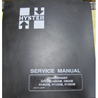 Hyster 1467766 Challenger Service Manual H70XM, H80XM, H90XM, - Used