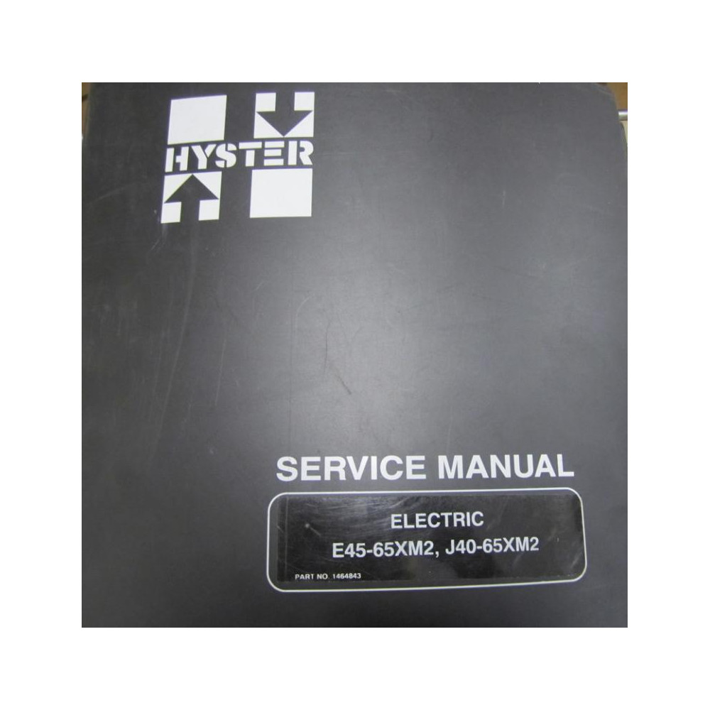 Hyster 1464843 Service manual E45-65XM2  J40-65XM2 - Used