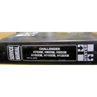 Hyster 1467766 Challenger Service Manual H70XM, H80XM, H90XM, - Used