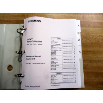 Siemens Gem Draw Plus Adimens Simatic S5 Manual - Used