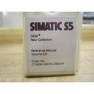 Siemens Gem Draw Plus Adimens Simatic S5 Manual - Used