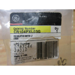 General Electric CR104PXL03G GE Illuminated Selector Switch Knob