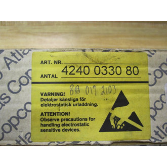 Atlas Copco QCS 340 25 QCS34025 4240 0330 80