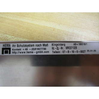Hema WM337132B HEMA Accordion Way Cover Chip Guard - New No Box