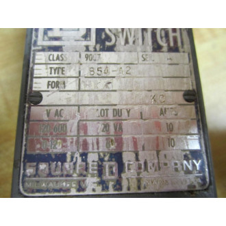 Square D 9007 B54-A2 Limit Switch - Used