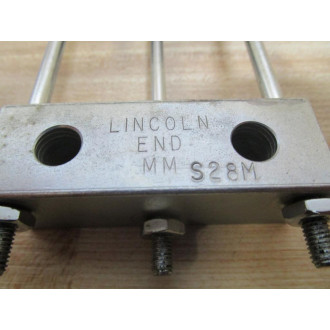 Lincoln MM S28M Manifold Valve Mount MMS28M - Used