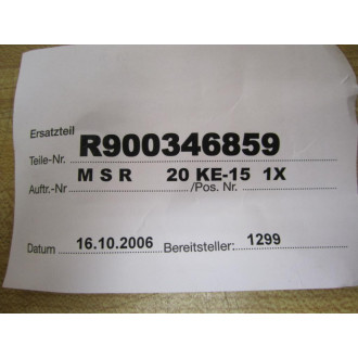 Rexroth Bosch Group R900346859 Repair Kit