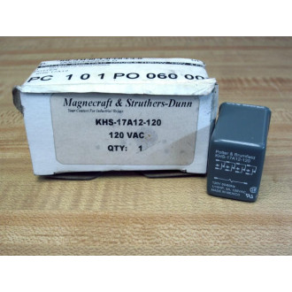 Magnecraft Struthers Dunn KHS-17A12-120 Potter & Brumfield Relay KHS17A12120