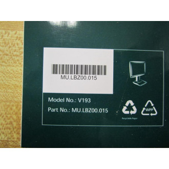 Acer MU.LBZ00.015 User Manual