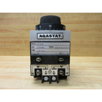 Agastat 7022ADM TE Connectivity Time Delay Relay 5-50 Sec - Used