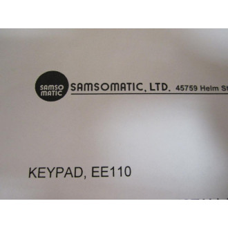 Samsomatic EE110 Keypad - New No Box