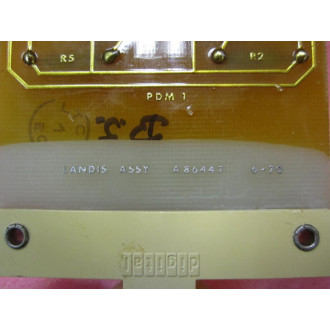 Landis Tool Co A86447 PDM 1 Board - Used