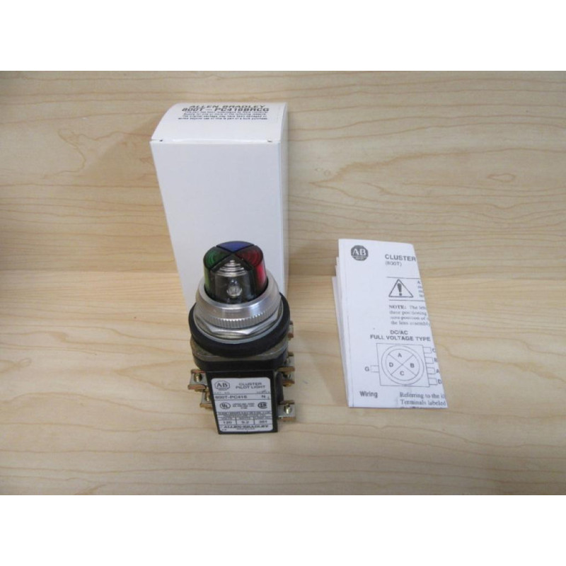 Allen Bradley 800T-PC416BRCG Cluster Lamp