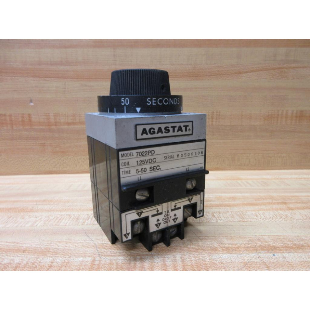 Agastat 7022PD TE Connectivity Time Delay Relay - Used