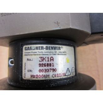 Gardner-Denver 3B180A Nut Runner Missing Shaft - Used