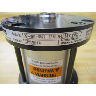 Parker 39-860-9527 Cylinder 02.50 2FLPBR 9 2.00 - New No Box
