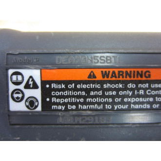 Ingersoll Rand DEA120-249R Nut Runner DEA70N5S8TL - Used