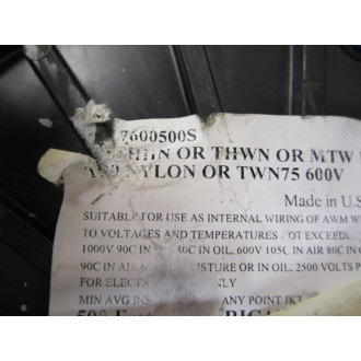 American Insulated Wire 12377600500S Thin Blue Wire Approx 500FT - New No Box