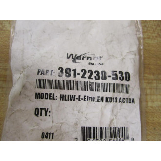 Warner Electric 391-2230-530 Actuator