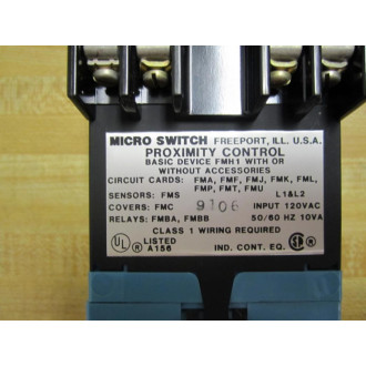 Micro Switch FMQ1-9106 Proximity Control FMQ19106 Honeywell FMS FMC
