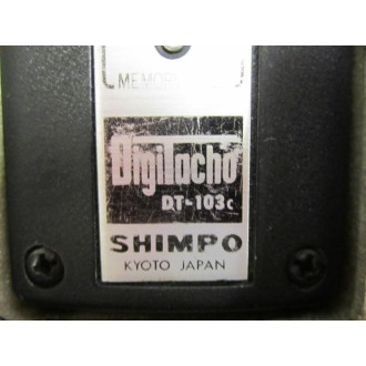 Shimpo DC-103C Tachometer - Used