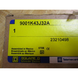 Square D 9001K43J32A Illuminated Position Switch