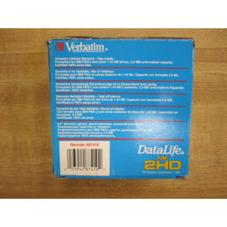 Verbatim 87410 3.5" Microdisks (Pack of 7) - New No Box