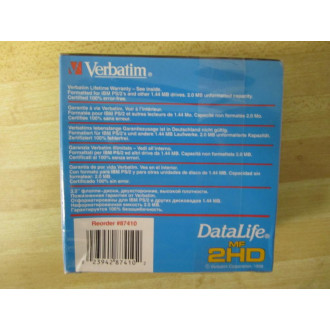 Verbatim 87410 3.5 Inch Microdisks (Pack of 10)