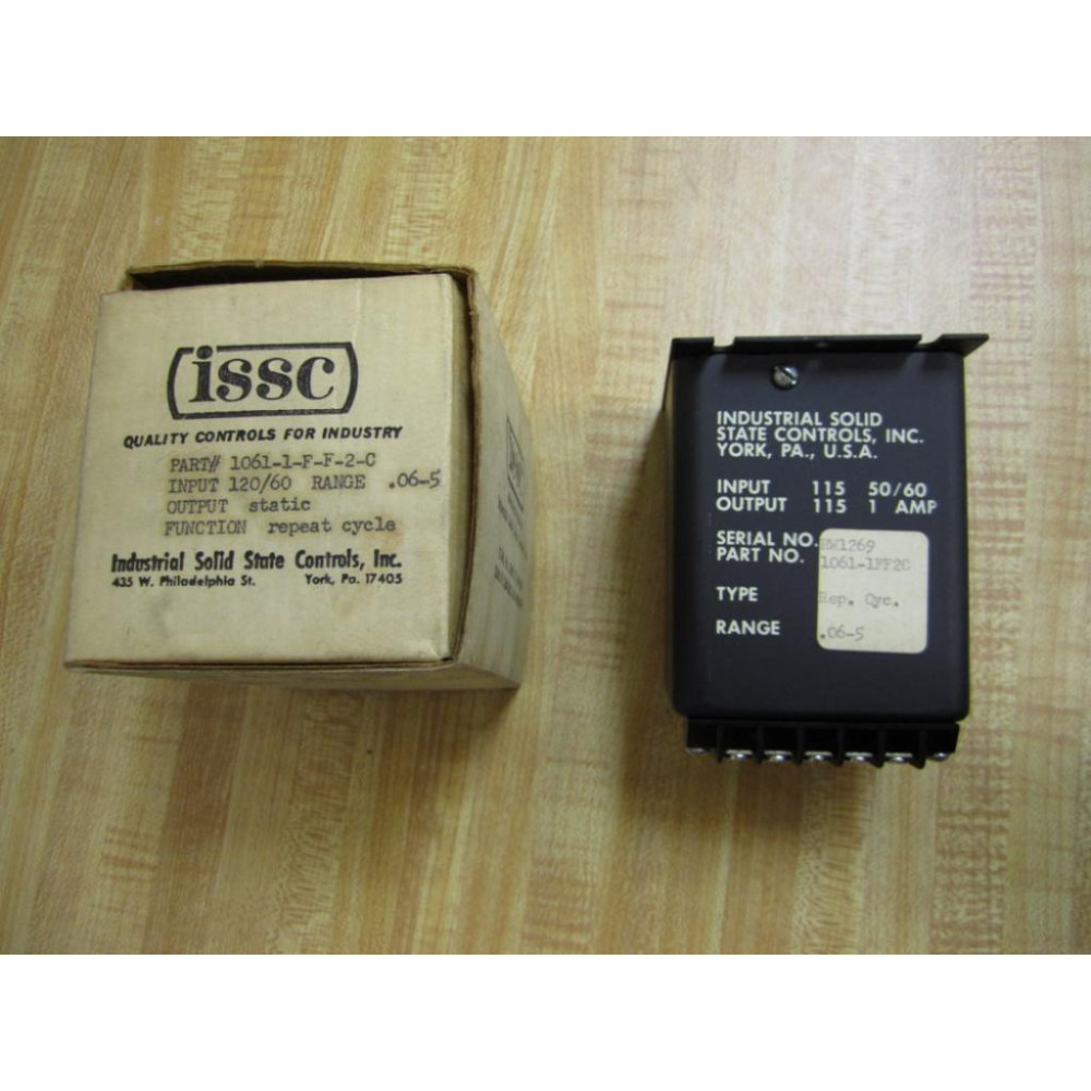ISSC 1061-1FF2C Control Timer
