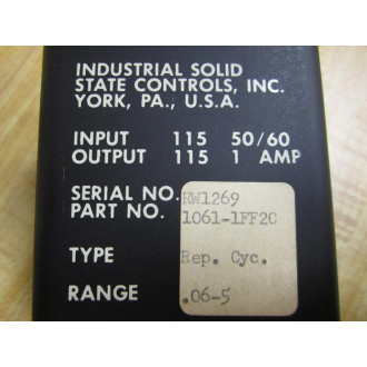 ISSC 1061-1FF2C Control Timer