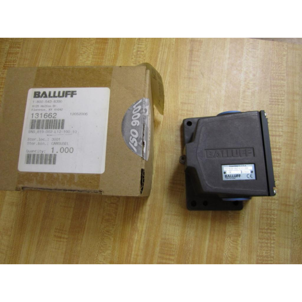 Balluff BNS 819-D02-L12-100-10 Limit Switch 2 Way