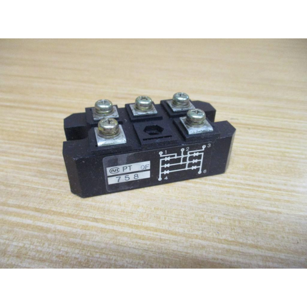 NIEC PT 758 Thyristor Module PT758 - Used