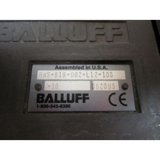 Balluff BNS 819-D02-L12-100-10 Limit Switch 2 Way
