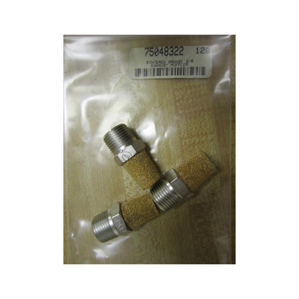 75048322 Sintered Bronze Exhaust Muffler 38 (Pack of 3) - New No Box