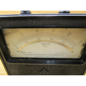 Sensitive Research U24496 Volt Meter - Used