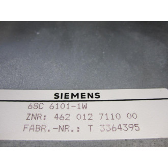 Siemens 6SC6-101-1W Simodrive Amplifier Case 6SC61011W - New No Box